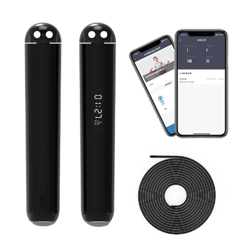 APP 로고와 함께 스마트 점프 로프 사용자 지정 디지털 점프 로프 피트니스 속도 칼로리 계산
